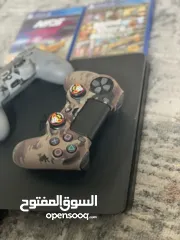  2 بليستيشن 4 سليم مستعمل بحاله ممتازة