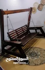  1 مرجيحه خشب