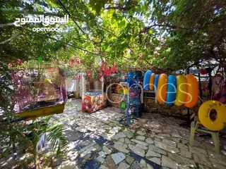 45 منتزه و مطعم مرخص للبيع عمان - البحاث مرج الحمام على مساحة ارض 4000م