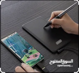  6 Pen tablet &Drawing tablet  جهاز لوحي مع قلم خاص به للكتابه والرسم