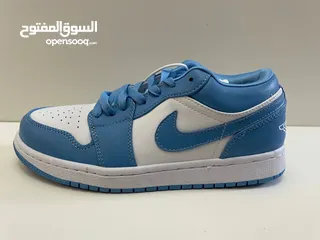  1 Nike Air Jordan ابيض و أزرق