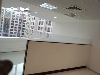  2 2Me2Office space for rent in the first row on Sultan Qaboos Street.