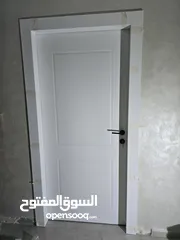  1 ابواب بوليمير ضد الرطوبه والعفن  عزل صوتي  اغلاق سلس ومريح كفاله 10 سنوات اسعار منافسه شامل التركيب
