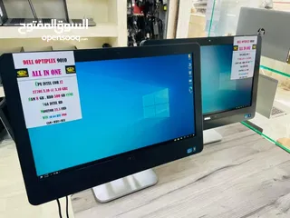  4 hp all in one cpu cori7 ram 4 gb hdd 500 gb جهاز نضيف بضمان شهر