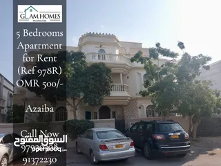  1 5 Bedrooms Apartment for Rent in Azaiba REF:978R