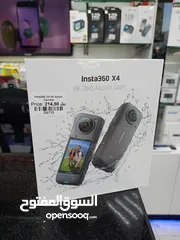  1 Insta360 x4 8K Action camera Brand new camera