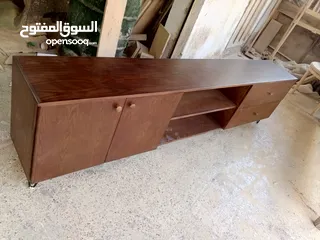  2 طاولات خشب زان