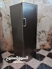  3 فريزر بنكون ايطالي  جامبو 6 جوارير ورف تبريد ثلج ستانلس ستيل توفير كهرباء حديثة مستعمل بحالة ممتازه