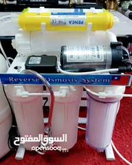  3 بقفلتر ماء 6 مراحل بحاله جديد مابدو تغيير اي شيء كل شي جديد