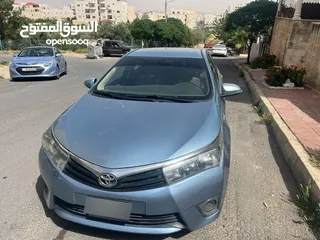  2 كورولا بنزين  2014 1600 سي سي للبيع