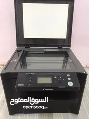  1 طابعه كانون MF4410 اسود فقط عاطل الاسكنار