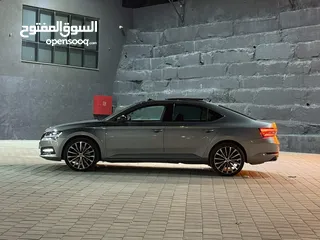  4 skoda superb 2021 Full option سكودا سوبيرب فل إضافات 2021