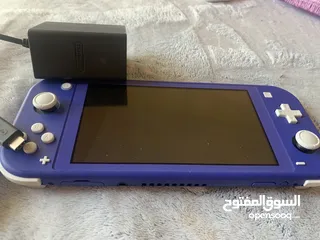  2 جهاز Nintendo switch لون ازرق جديد