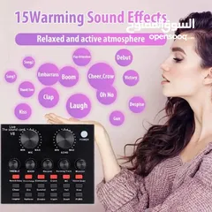  3 V8S Professional Condenser Microphone for Recording Studio ميكروفون مكثف احترافي V8S لمعدات استديو
