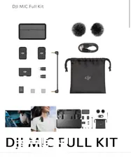  4 Dji Mic full kit