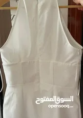  5 New white dress from Zara size Mفستان جديد من زارا قياس ميديوم