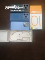  5 جهاز تكنو سبارك 10c Tecno spark  10c التواصل على الواتساب او شات التطبيق