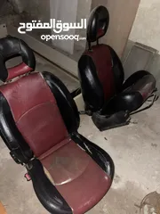  2 Peugot 206cc original leather seats  كراسي بيجو 206 سي سي