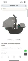  12 JOIE Stroller car seat carrycot seat base