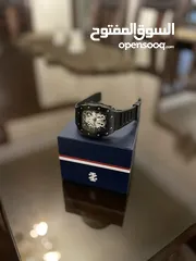  8 ساعة Olmeca رجالية – تصميم Richard Mille – شبه جديدة