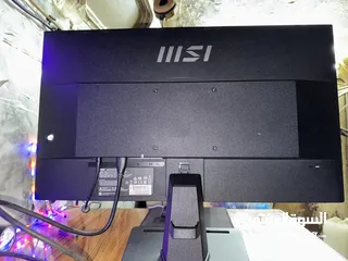  2 سلام عليكم شاشه MSI حجم 25 —100 هيرتز الشاشه جديده بس محتاج فلوس الله شاهد