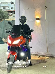  2 موتور كاواساكي 650 سلندر اخو الجديد ماشي 66 الف