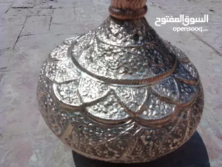  3 Antique Copper Kashmiri Water Storage Pot copper made Surai Original Old Hand Fine Engraved