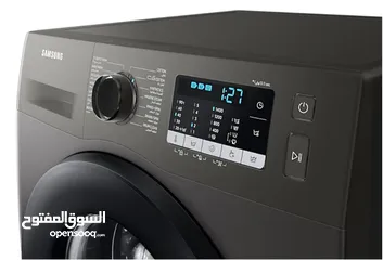  11 غسالة سامسونج 8 كيلو 1400 دورة لون سلفر غسالات بتقنية البخار 299 دينار