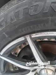  5 جنط نضيف مع كوشوك نضيف للبيع 4 براغي محير قريب و بعيد 150