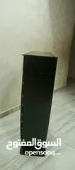  6 لمحبين القهوه ديكور مميز لركن القهوه على شكل فنجان القهوه خشب لون أسود حجم كبير