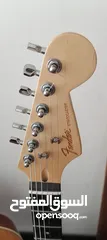  5 Fender electric guitar stratocaster replica with 10 watt amplifier.
