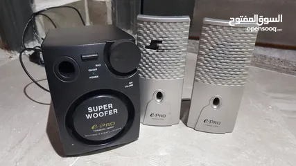  2 Sub Woofer Speakers System