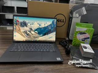  1 لابتوب 2in1 شاشة لمس ديل i7 جيل عاشر رام 16 تخزين ssd 512 يفتح 360 معدني مواصفات عالية انيق جدا