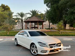  2 مرسيدس CLS 500موديل 2014 خليجي صبغ وكاله