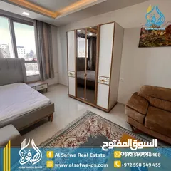  3 شقه مفروشه للايجار وسط البلد دوار الساعه