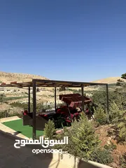  15 شاليه مع مزرعه مميز للبيع منطقة القنيه