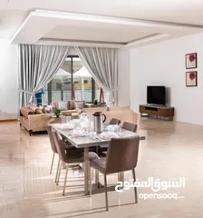  6 للايجار في منطقة سار فيلا 4 غرف نوم مفروشه For rent in saar 4 bedroom villa fully furnished