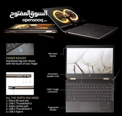  1 HP laptop Spectre X360 convertible