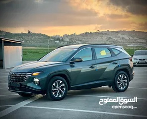  10 هونداي توسان/2022 فل الفل بدون فتحة سقف  2x4 ///240Hp بنزين + كهرباء  ( Haybrid) 1600cc