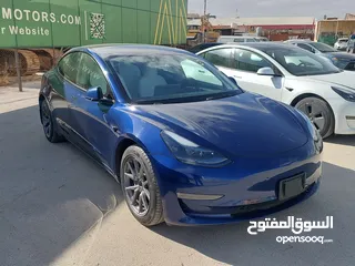  12 تيسلا Model 3 2023  / جمرك جديد متوفر عدة موديلات واصناف والالوان