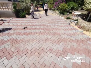  12 تركيب انترلوك وبندوره