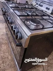  1 فرن غاز بحال جديد استعمال خفيف كثير