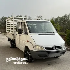  2 مرسيدس 416 شاصي قصير بحالة الوكالة فحص نخب