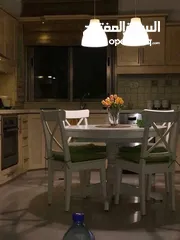  4 شقه مفروشه للايجار في عين منحد