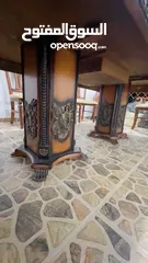  6 غرفة سفرة 3قطع ع الوجه زجاج حراري للحماية من الخدوش ستايل أمريكي 8كراسي