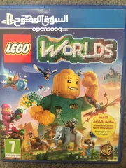  2 أشرطه للبيع (lego city-lego worlds)