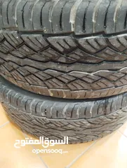  1 كوشوك 255/55/18 مستعمل بحاله الوكاله