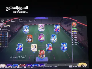  1 بيع تشكيلة fc 25 حساب بلايستيشن