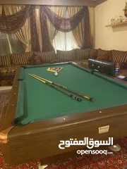  4 ‏بلياردو كامل مع عصاي تين