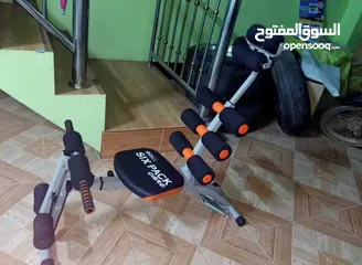  2 جهاز التمارين المنزلي 6 في 1ودّع الاشتراكات الغالية بالنادي وخلي تمرينك من بيتك!